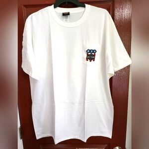 Battlefield Harley Davidson short-sleeved pocket tee shirt, size 2XL #42